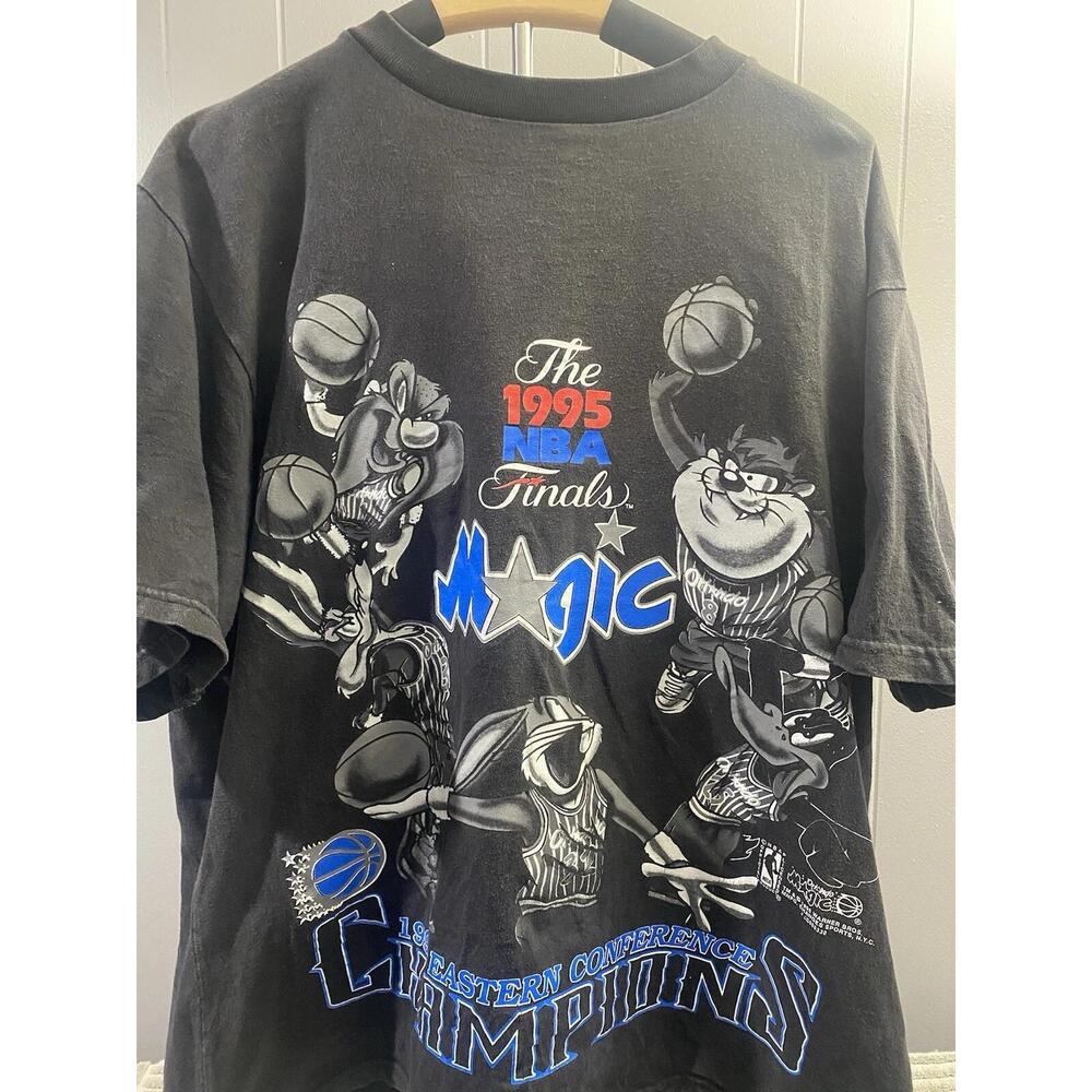 1995 Looney Tunes Orlando Magic Finals Men X Large T Shirt Bugs Bunny